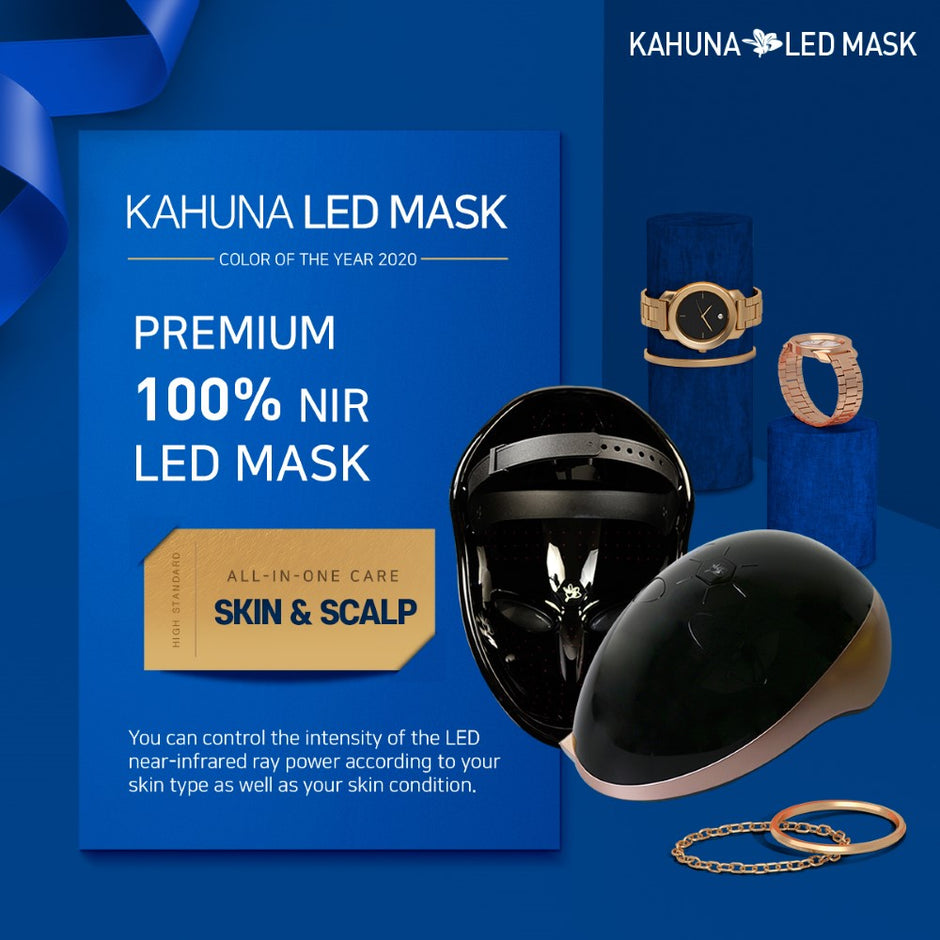 Premium Kahuna Mask Black/Rosegold