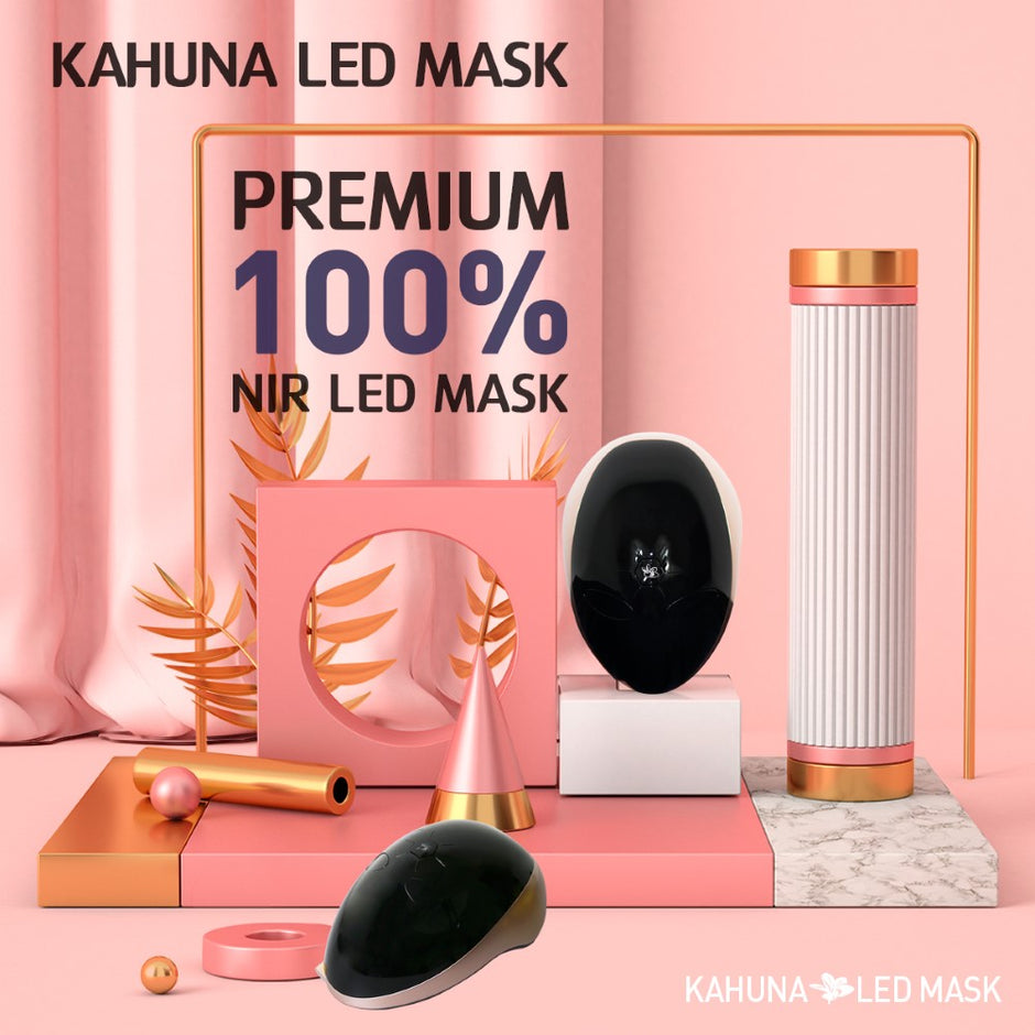Premium Kahuna Mask Black/Rosegold